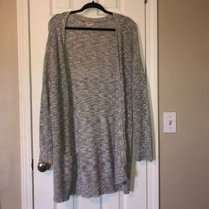 Target. Large Gray Cardigan